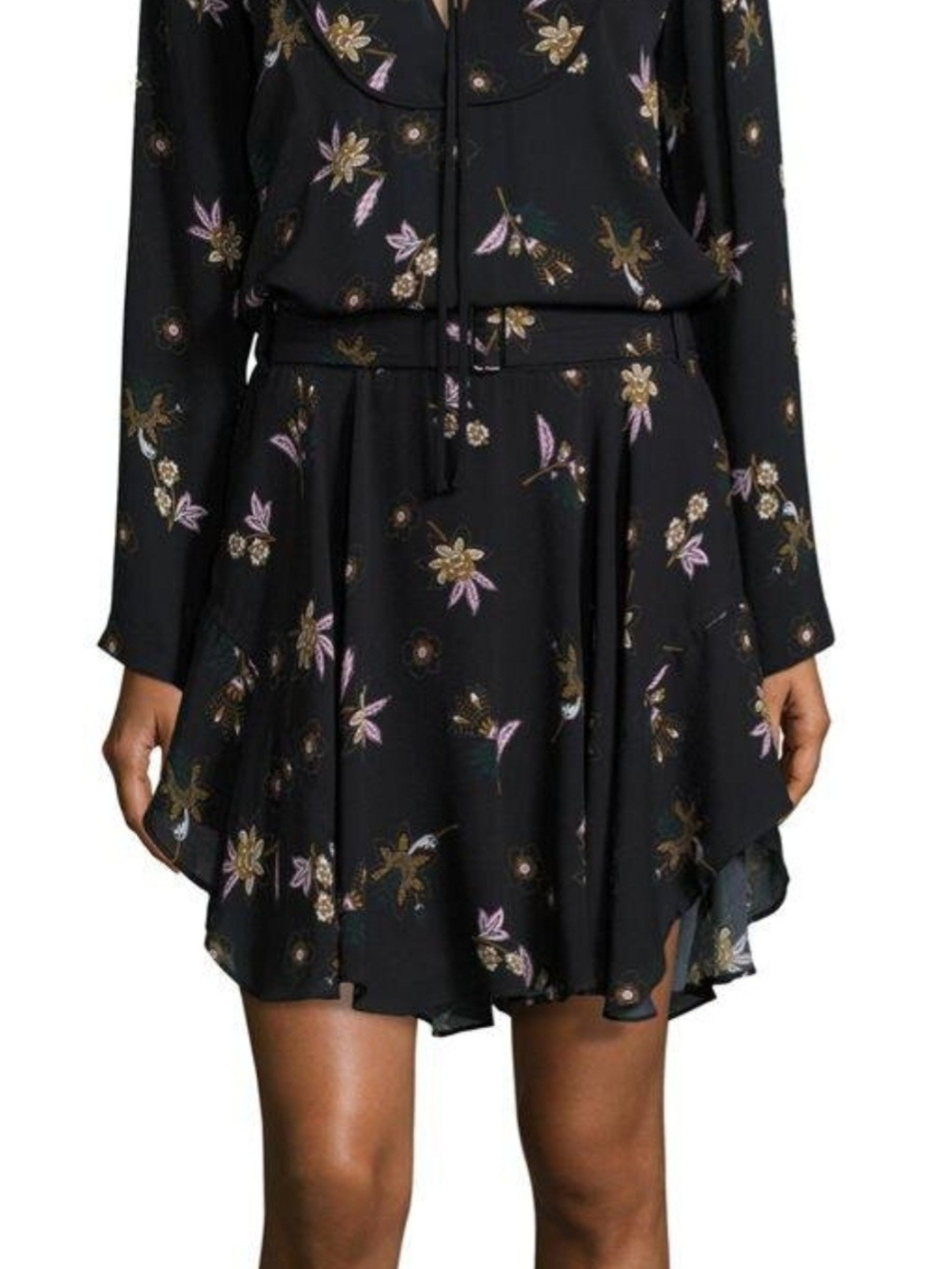 A.L.C. Black Silk Dress